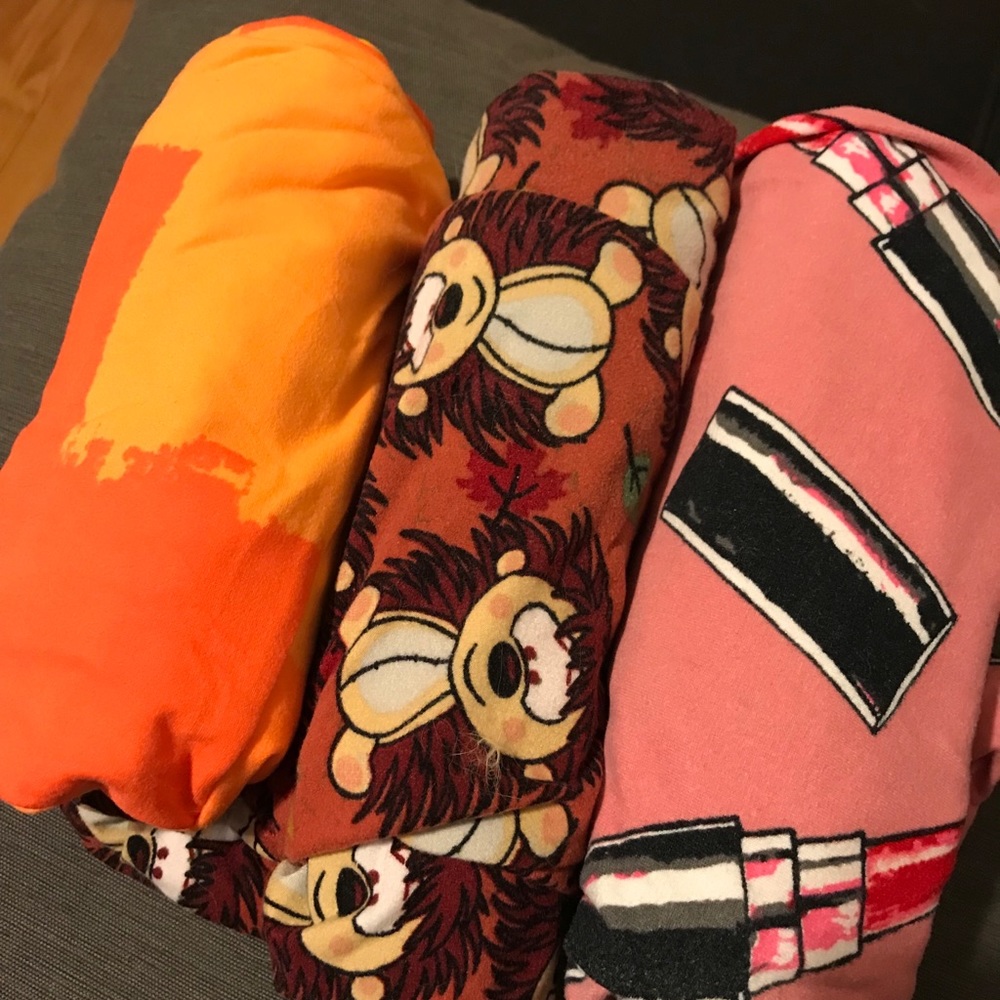 Set of 3 OS Lularoe Leggings